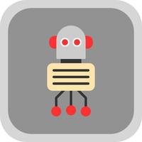 Nano Robot Vector Icon Design