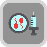 In Vitro Fertilization Vector Icon Design