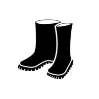 Foot Protection Required Sign On White Background vector
