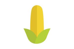 Corn icon illustration. icon related to food. Flat icon style. Simple vector design editable