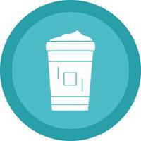 diseño de icono de vector de capuchino