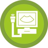 Ultrasonography Vector Icon Design