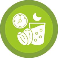 Ramadan Fasting Vector Icon Design
