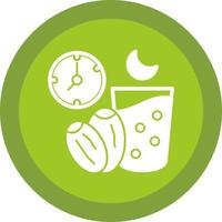 Ramadan Fasting Vector Icon Design