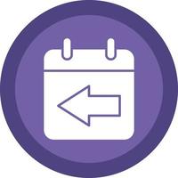 Yesterday Vector Icon Design