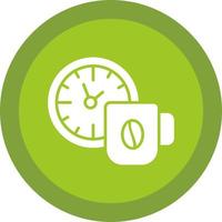 Coffee Time Vector Icon Design