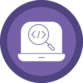 Code Testing Vector Icon Design