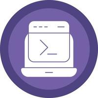 Command Line Vector Icon Design