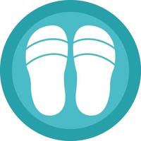 Slippers Vector Icon Design