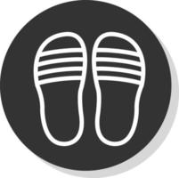 Flip Flop Vector Icon Design