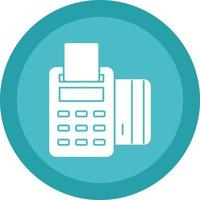 Pos Terminal Vector Icon Design