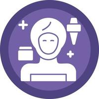 Facial Treatment Vector Icon Design