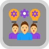 Team Work Vector Icon Design