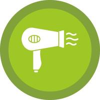 Hair Dryer Vector Icon Design