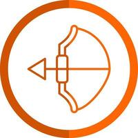 Archer Vector Icon Design