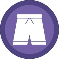 diseño de icono de vector de pantalones cortos