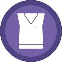 Sleeveless Shirt Vector Icon Design