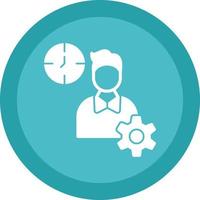 Productive Work Vector Icon Design