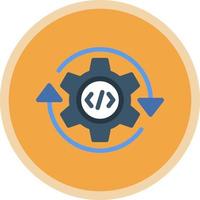 Continuous Integration Vector Icon Design