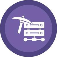 Data Mining Vector Icon Design