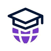 graduation icon for your website, mobile, presentation, and logo design. vector