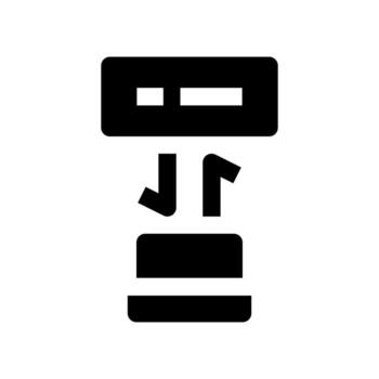 icono de base de datos para su sitio web, móvil, presentación y diseño de logotipo. vector