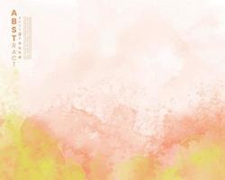 Abstract watercolor textured background. Design for your date, postcard, banner, logo. vector