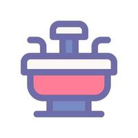 lavabo icono para tu sitio web diseño, logo, aplicación, ui vector