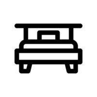 bed icon for your website design, logo, app, UI. vector