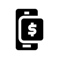 icono de pago para su sitio web, móvil, presentación y diseño de logotipo. vector