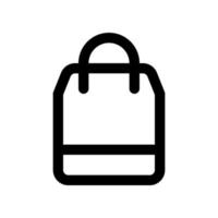 compras bolso icono para tu sitio web diseño, logo, aplicación, ui vector