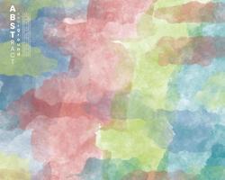 Abstract watercolor textured background. Design for your date, postcard, banner, logo. vector