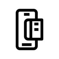 mobile book icon for your website, mobile, presentation, and logo design. vector
