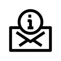 email icon for your website, mobile, presentation, and logo design. vector