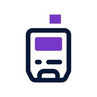 glucometer icon for your website, mobile, presentation, and logo design. vector