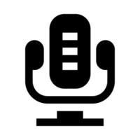microphone icon for your website, mobile, presentation, and logo design. vector