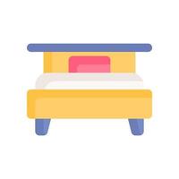 cama icono para tu sitio web diseño, logo, aplicación, ui vector