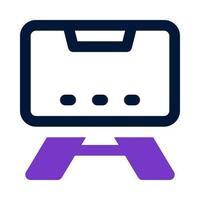 canvas icon for your website, mobile, presentation, and logo design. vector