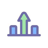 graph icon for your website design, logo, app, UI. vector