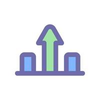 graph icon for your website design, logo, app, UI. vector