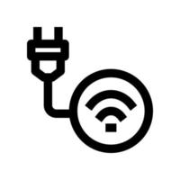 plug icon for your website, mobile, presentation, and logo design. vector