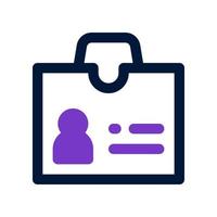 id card icon for your website, mobile, presentation, and logo design. vector