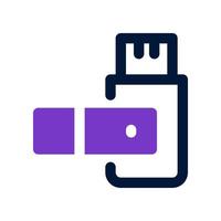pendrive icon for your website, mobile, presentation, and logo design. vector