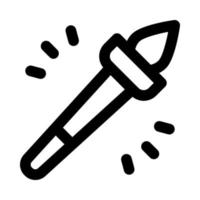 brush icon for your website, mobile, presentation, and logo design. vector