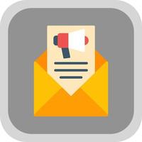 Email Marketing Vector Icon Design