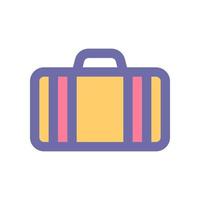 suitcase icon for your website design, logo, app, UI. vector