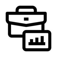 suitcase icon for your website, mobile, presentation, and logo design. vector