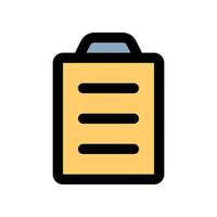 clipboard icon for your website design, logo, app, UI. vector