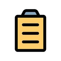 clipboard icon for your website design, logo, app, UI. vector