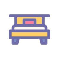 bed icon for your website design, logo, app, UI. vector
